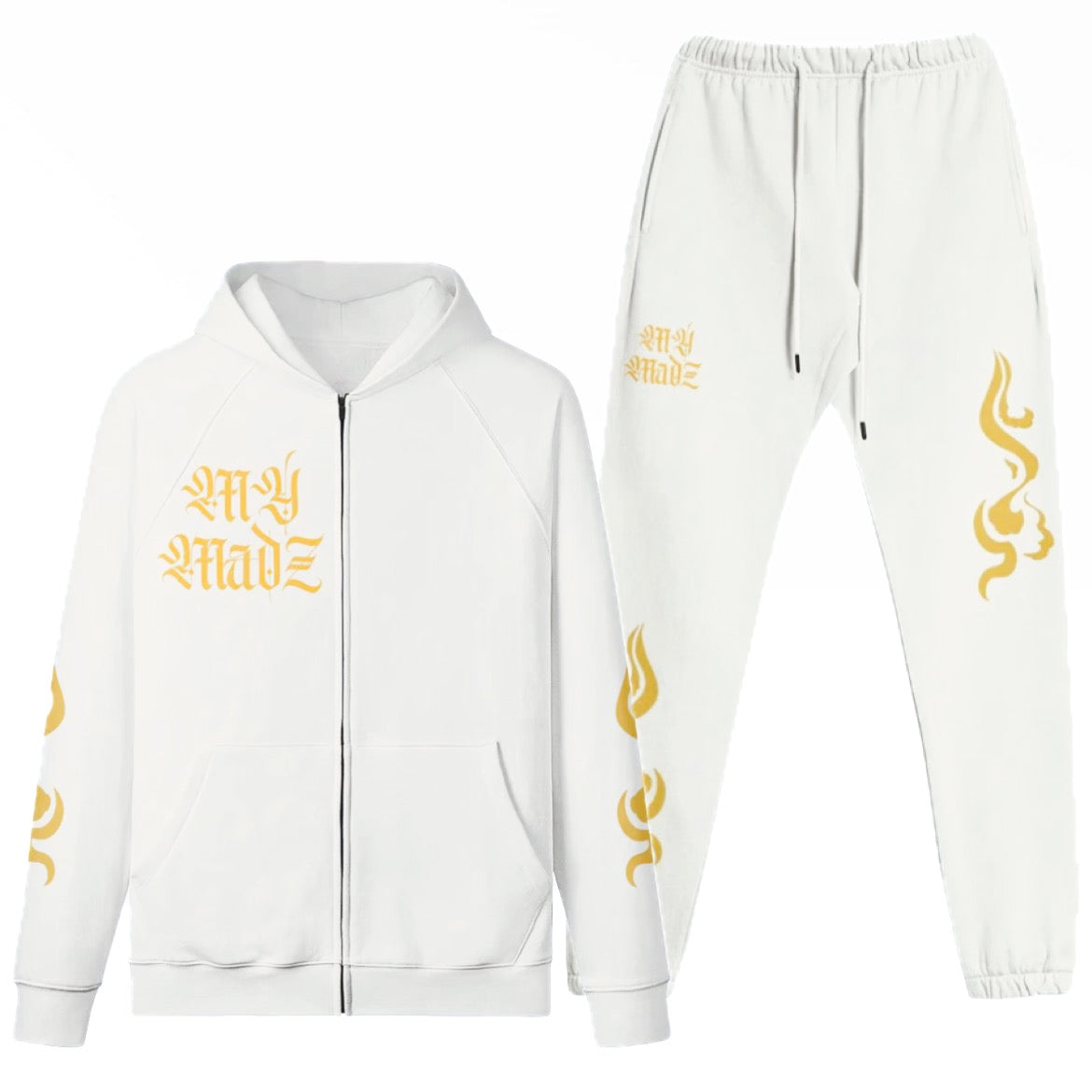 MyMadZ 100% Combed Cotton Zip Up Hoodie & MyMadZ Tracksuit®